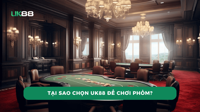 Tại sao chọn Uk88 để chơi phỏm?