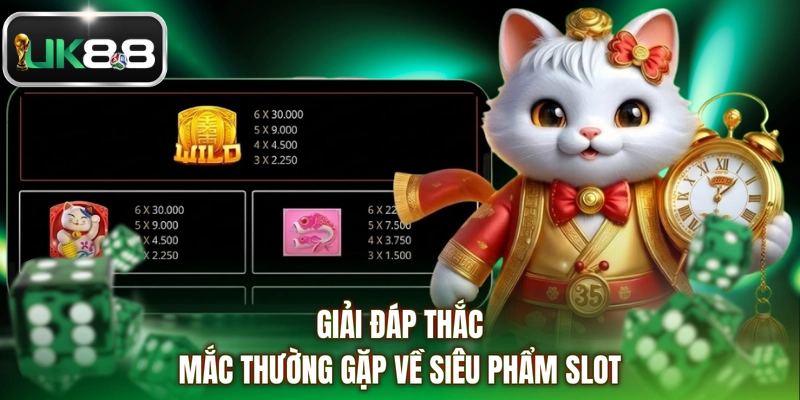 Giải đáp thắc mắc thường gặp về siêu phẩm slot