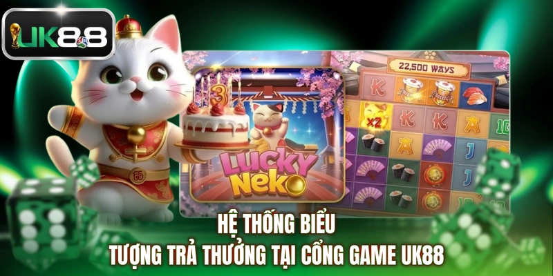 Hệ thống biểu tượng trả thưởng tại cổng game UK88Hệ thống biểu tượng trả thưởng tại cổng game UK88