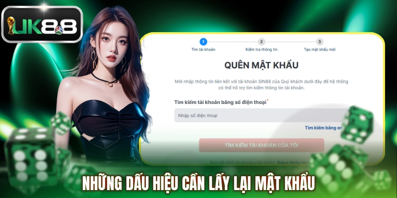 Những dấu hiệu cần lấy lại mật khẩu