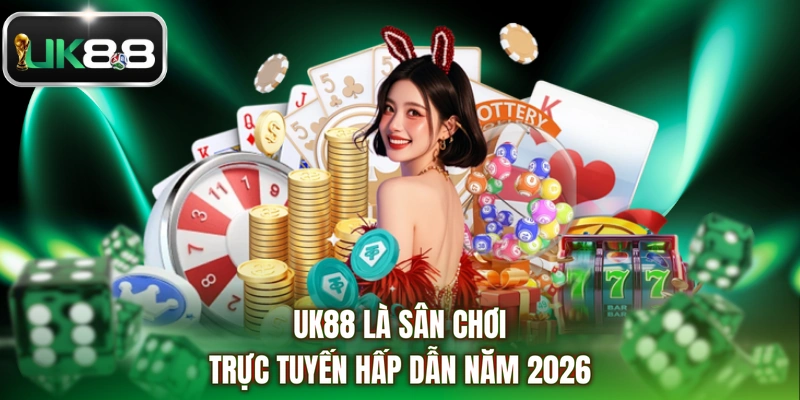 UK88 là sân chơi trực tuyến hấp dẫn năm 2026
